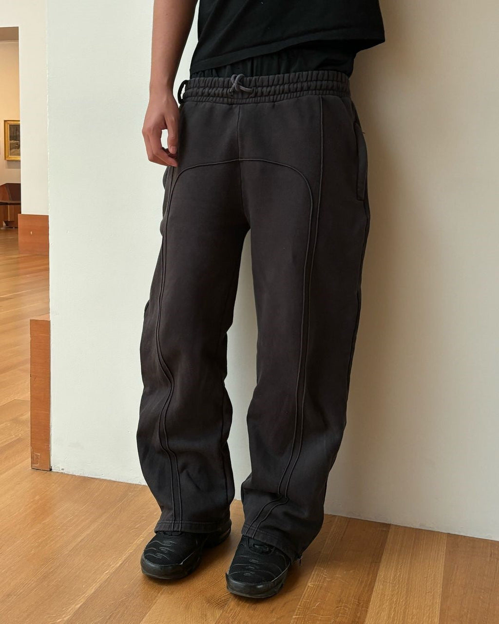 Casual Stretch Rope Long Sweatpants Forge Maison