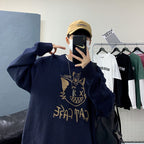 Café Culture Loose Fit Jumper Forge Maison