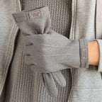 Gloves Winter Fleece-lined Warm Dralon Korean Wind-proof And Cold Protection Touch Screen Forge Maison