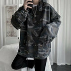 Mens Camouflage Tactical Work Jacket Forge Maison