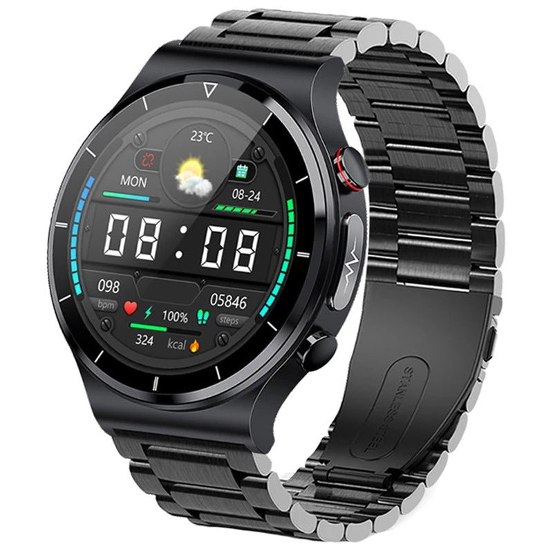 The Vitalis | Advanced ECG & Bio-Monitoring Smartwatch Forge Maison
