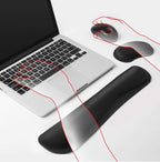 Ergonomic Gel Wrist Rest Mouse Pad set - Comfort for Long Work Sessions Forge Maison