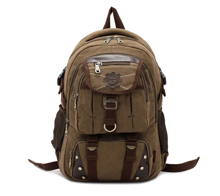The Heritage Nomad | Rugged Canvas Backpack Forge Maison