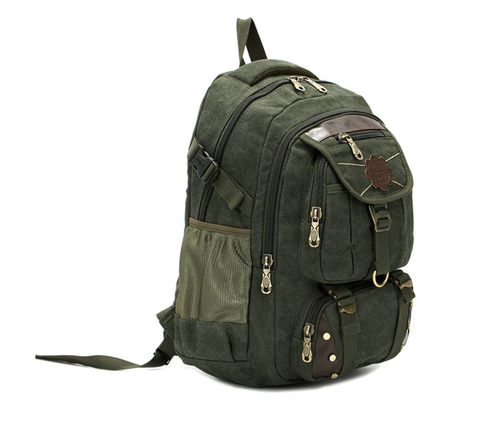 The Heritage Nomad | Rugged Canvas Backpack Forge Maison