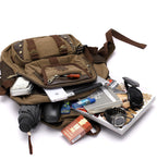 The Heritage Nomad | Rugged Canvas Backpack Forge Maison