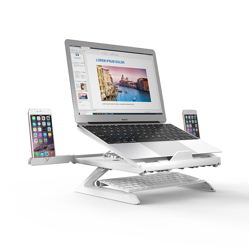 Laptop Stand Folding Aluminum Alloy Base Forge Maison