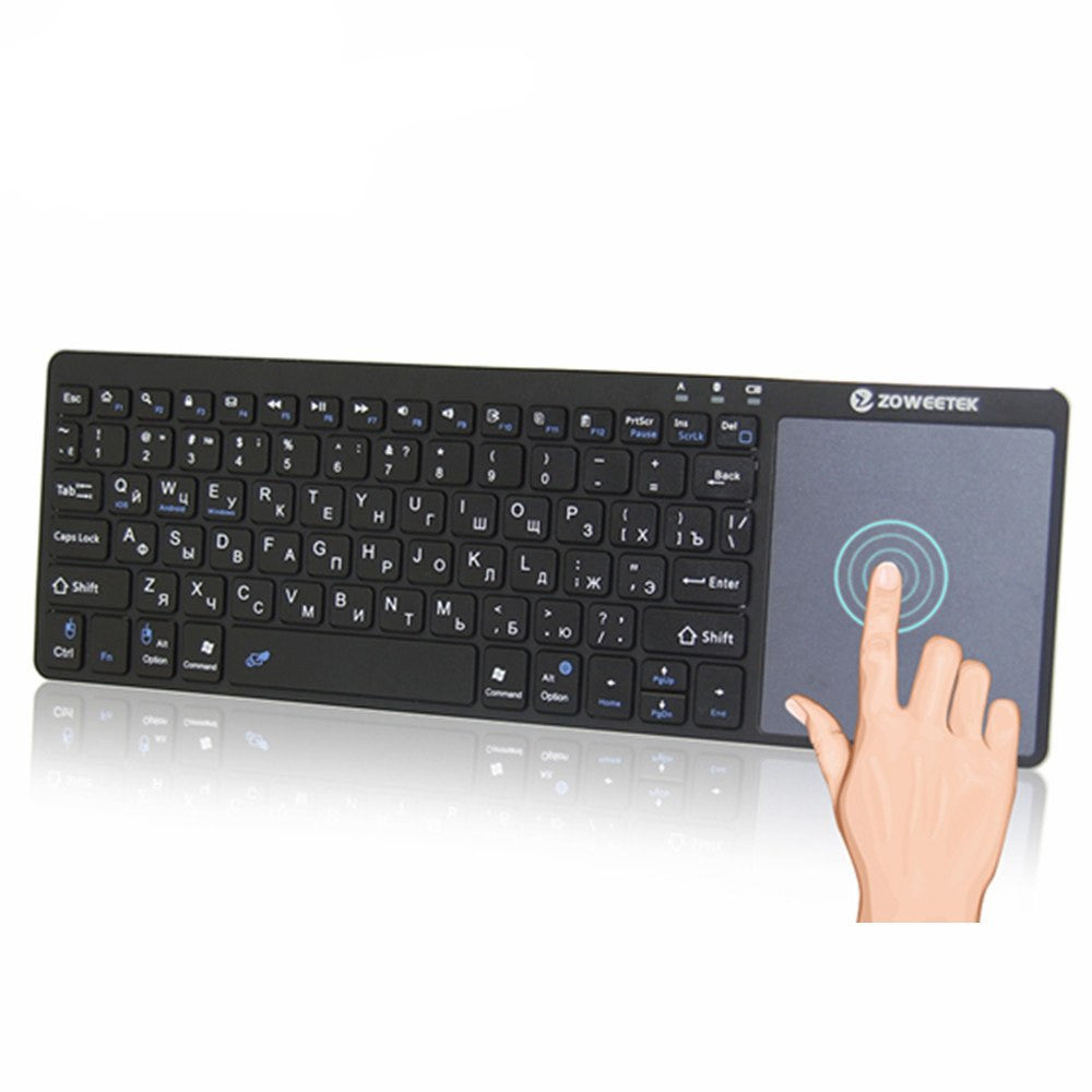 Mini Wireless Bluetooth Keyboard with Touchpad - Multi-Device Forge Maison