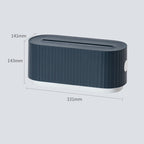 Cable Storage Socket Organizer Bin Charger Wire Management Forge Maison