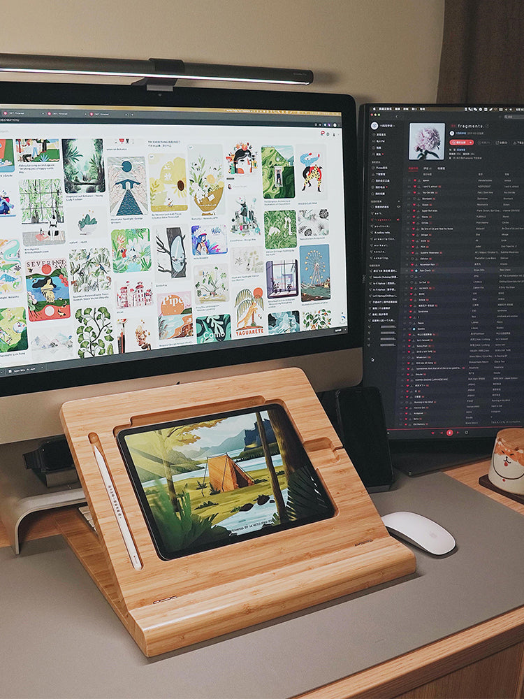 Compatible with Apple, Tablet Computer Adjustable Stand Ipad Pro Drawing Board Forge Maison