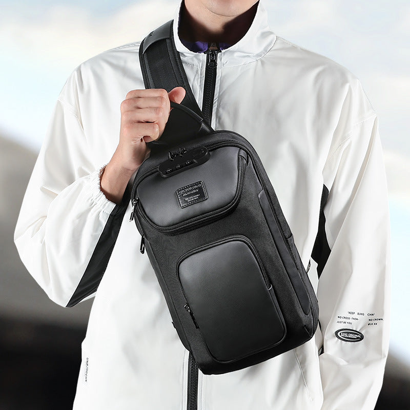 Men'S Chest Bag Trend Men'S Bag Casual Forge Maison