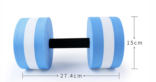 Fitness Equipment Sports Dumbbell Women's Household Yoga Supplies Kids Swimming Floating Water Dumbbell Forge Maison