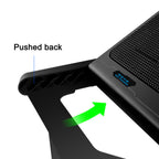 Laptop Cooling Pad - Adjustable Stand with Multi-Speed Fan Forge Maison