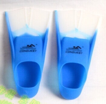 Kids Swimming Training Fins - Professional Silicone Short Fins Forge Maison
