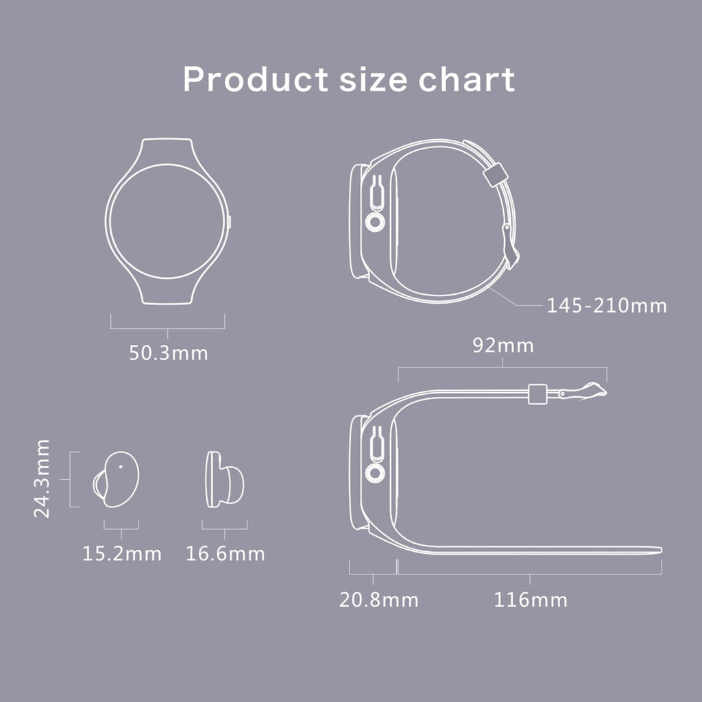 Sleep Exercise Pedometer Heart Rate Bracelet Bluetooth Headset Combo Forge Maison