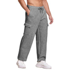 Sweatpants Multi-pocket Knitted Loose Casual Pants Forge Maison