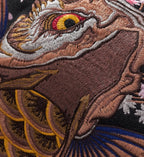 Embroidered Carp Varsity Jacket Forge Maison