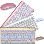 Ultra-Slim 2.4G Wireless Keyboard & Mouse Combo | Whisper-Quiet Scissor-Switch Keys Forge Maison