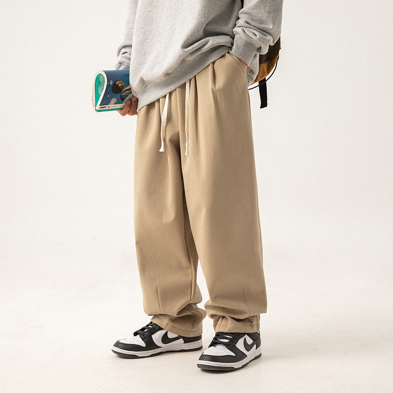 Loose Couple Draping Thickened Sweatpants Forge Maison