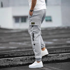 Mens Retro Jogger Casual Work Pants Forge Maison