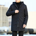 Winter Windbreaker With Thick Hooded Casual Coat Forge Maison