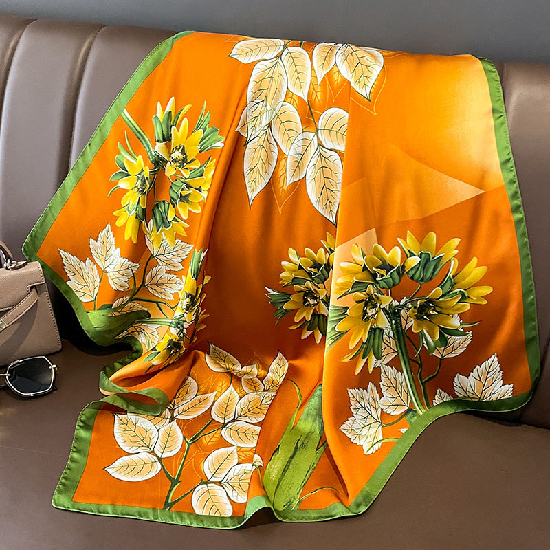 Stylish Silk Elegant Scarf For Women Forge Maison