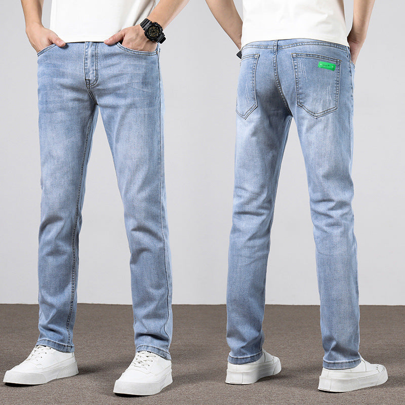 The OG Slim Straight Stretch Jeans Forge Maison