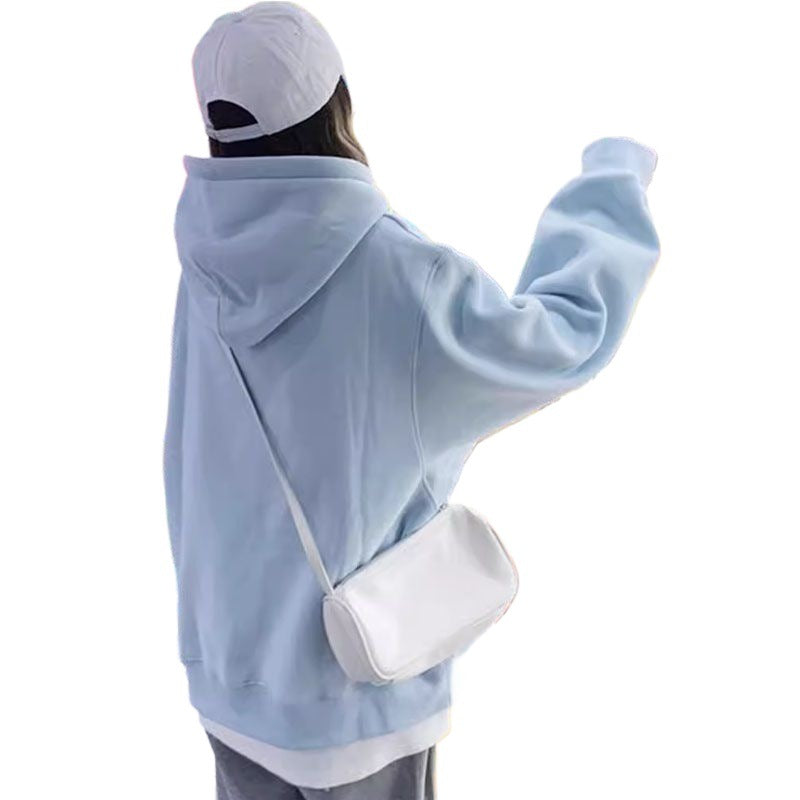 Effortlessly Chic Loose Fit Hoodie Forge Maison