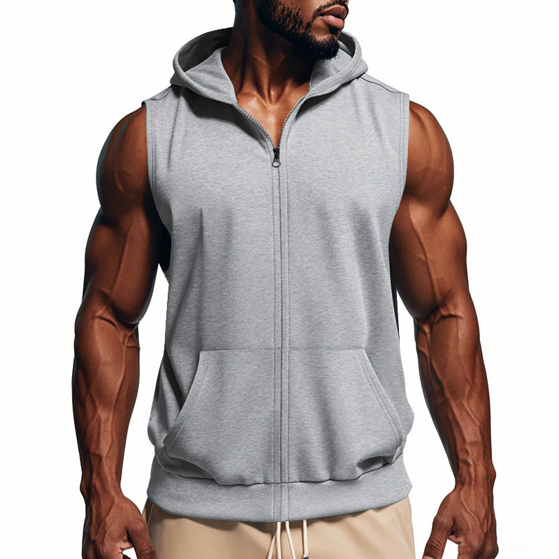 The Get'em - Sleevless Hoodie Forge Maison