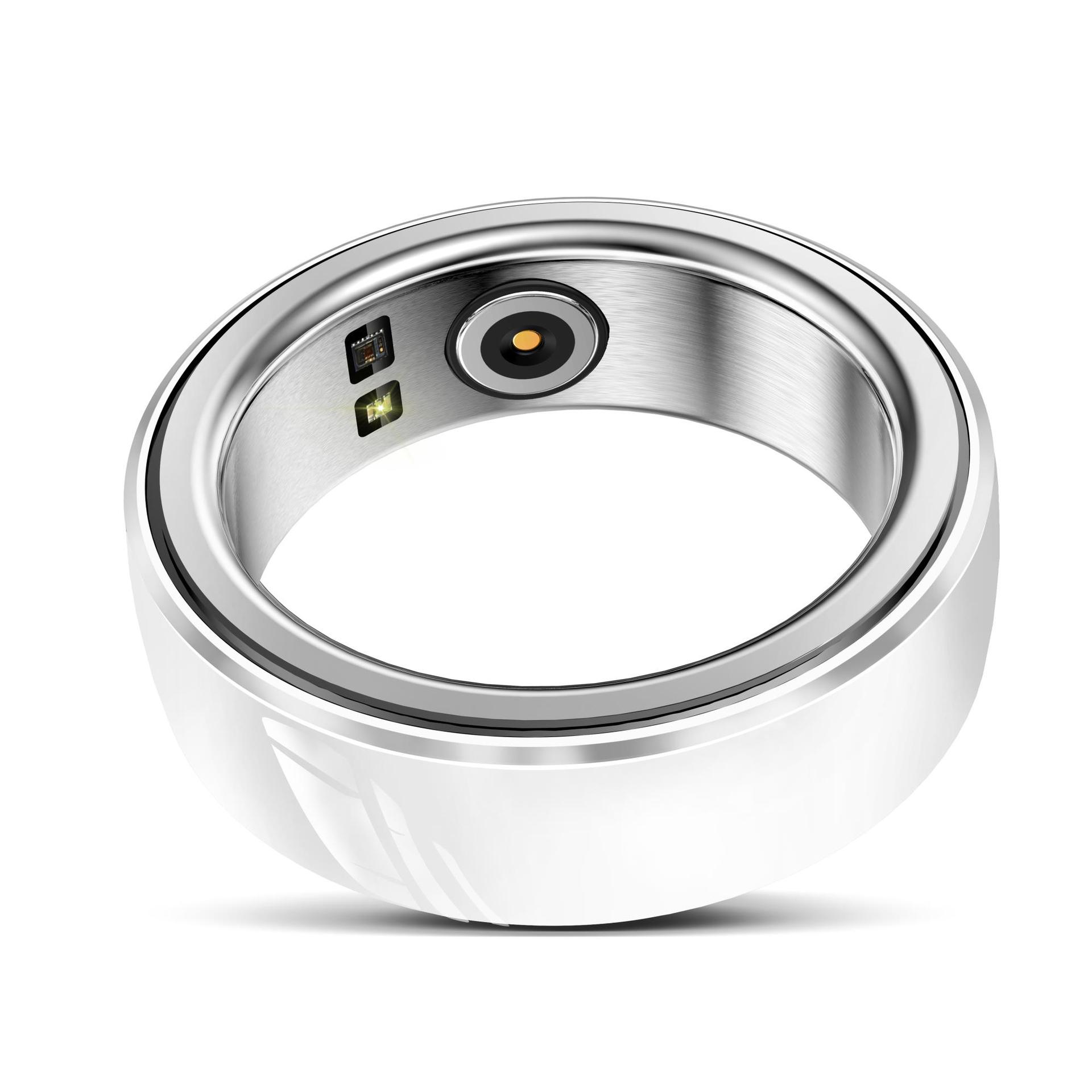 The Helix | Titanium Multi-Function Smart Health Ring Forge Maison