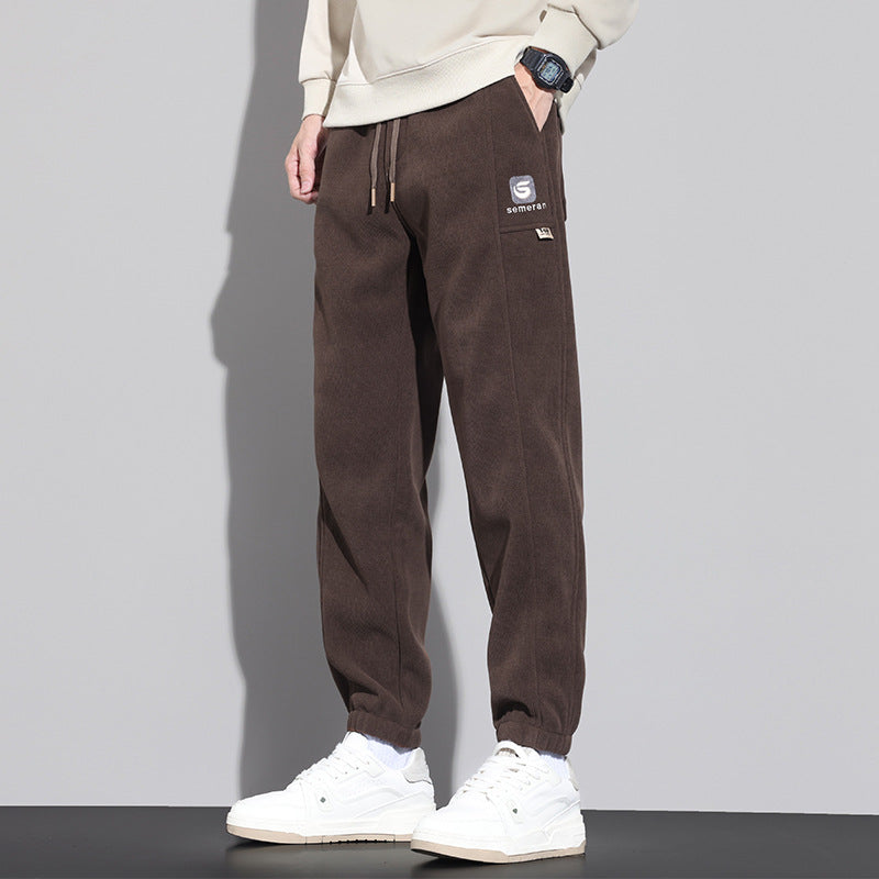 Loose Tapered Track Sweatpants Forge Maison