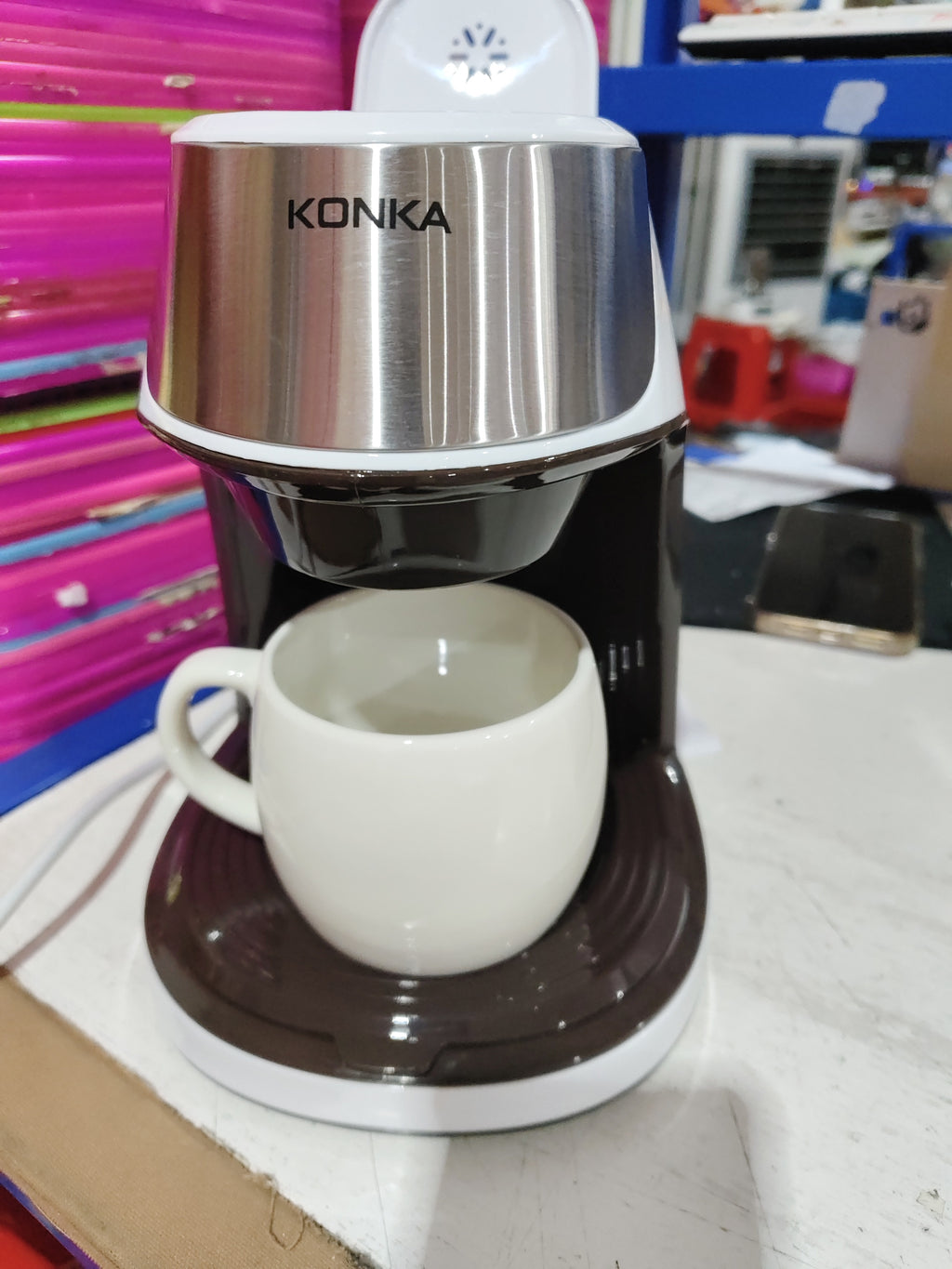 New Coffee Machine Fully Automatic Home Office Mini American Small Portable Coffee Maker Forge Maison