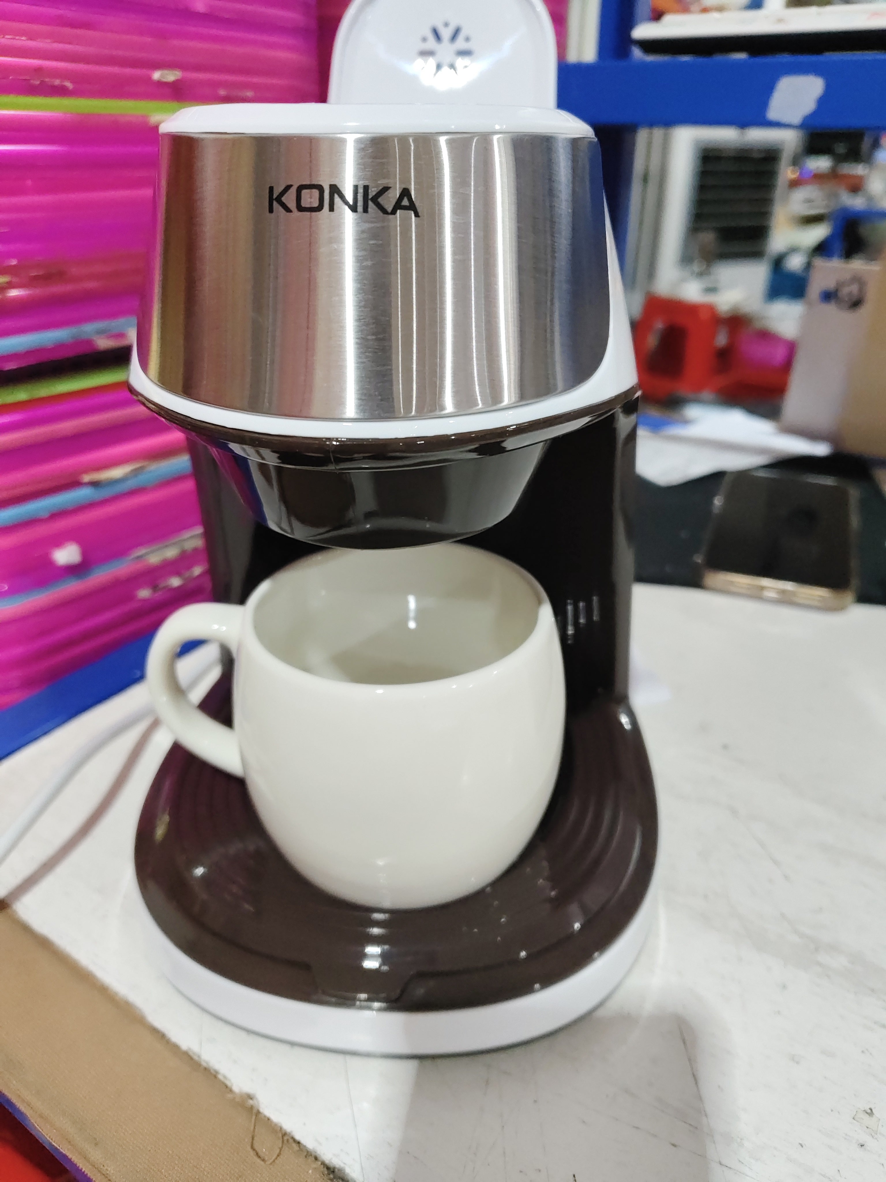 New Coffee Machine Fully Automatic Home Office Mini American Small Portable Coffee Maker Forge Maison