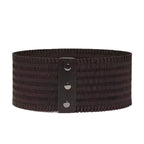 Retro-style Elastic Wide Waist Belt Forge Maison