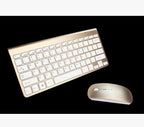 Ultra-Slim 2.4G Wireless Keyboard & Mouse Combo | Whisper-Quiet Scissor-Switch Keys Forge Maison