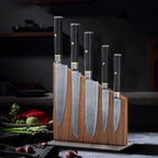 Quicksand Damascus Steel Set Chefs Knife Forge Maison