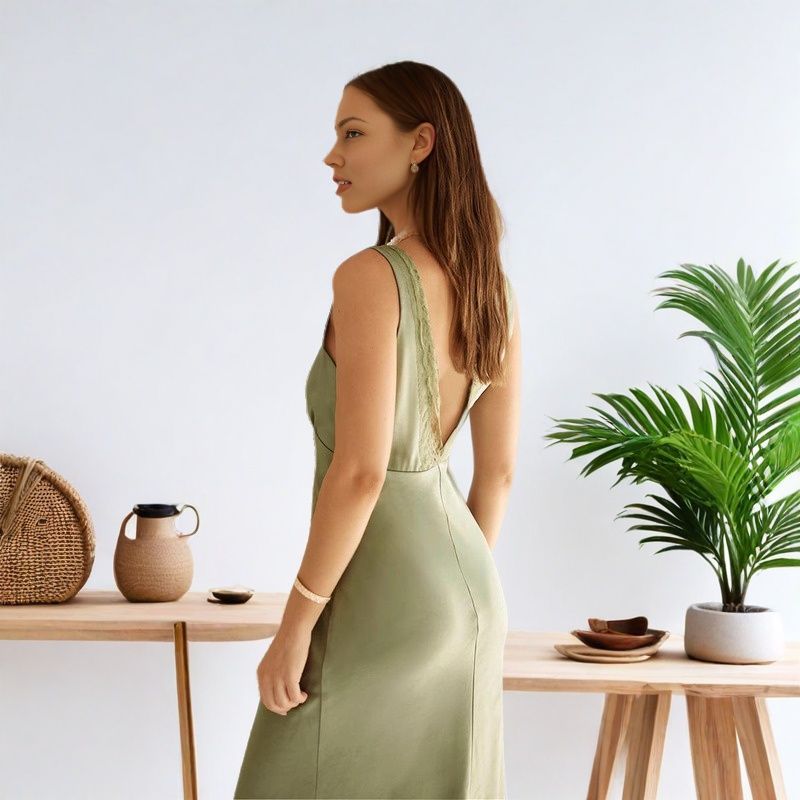 Dress Lace Maxi Dress Forge Maison