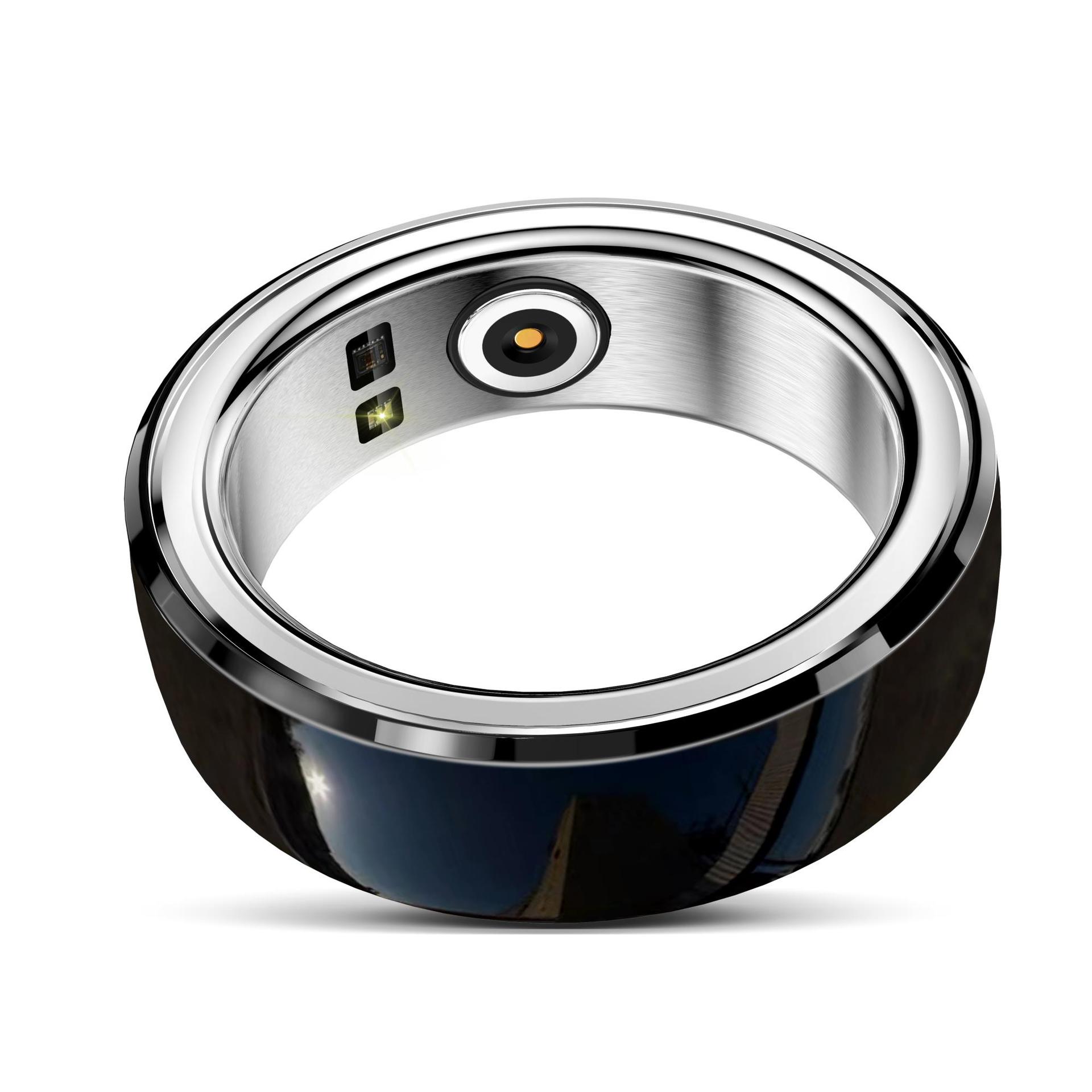 The Helix | Titanium Multi-Function Smart Health Ring Forge Maison