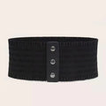 Retro-style Elastic Wide Waist Belt Forge Maison