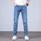The OG Slim Straight Stretch Jeans Forge Maison