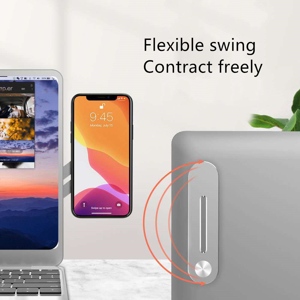 Adjustable Laptop Stand - Ergonomic Aluminum Riser Forge Maison