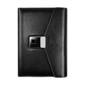 Business Office Notebook Fingerprint Lock Notepad Forge Maison