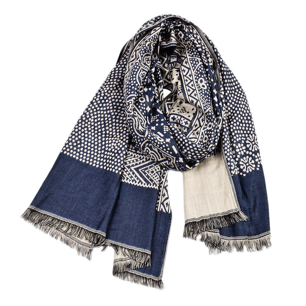 The Ethereal Wrap | Signature Tassel Pashmina Forge Maison