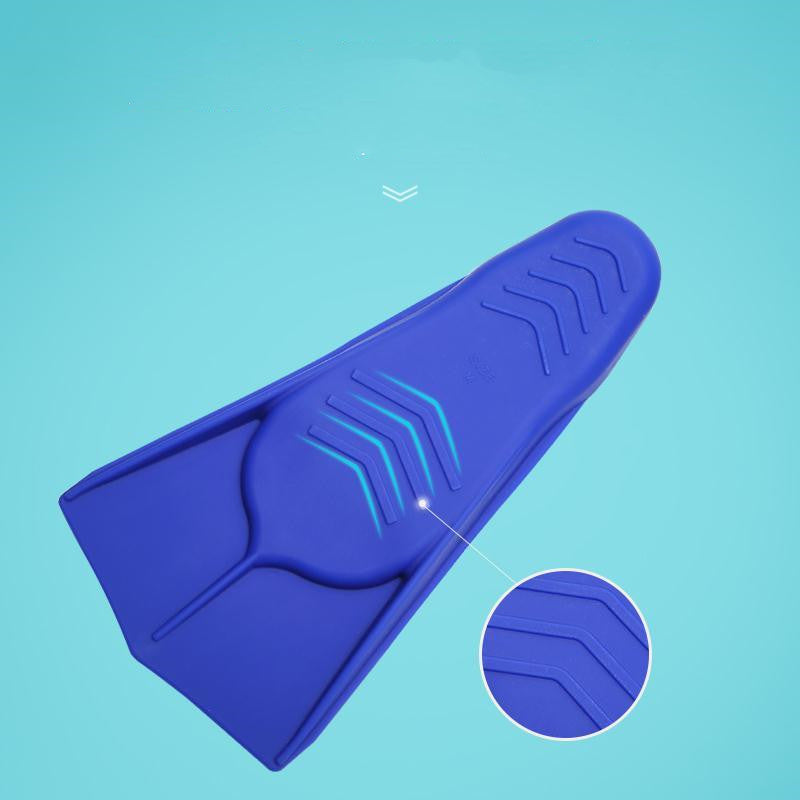 Men's Freestyle Swimming Fins - Silicone Short Training Fins Forge Maison