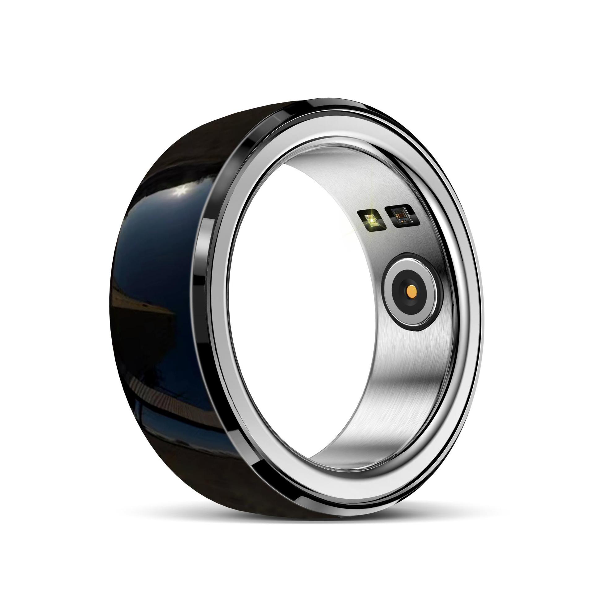 The Helix | Titanium Multi-Function Smart Health Ring Forge Maison