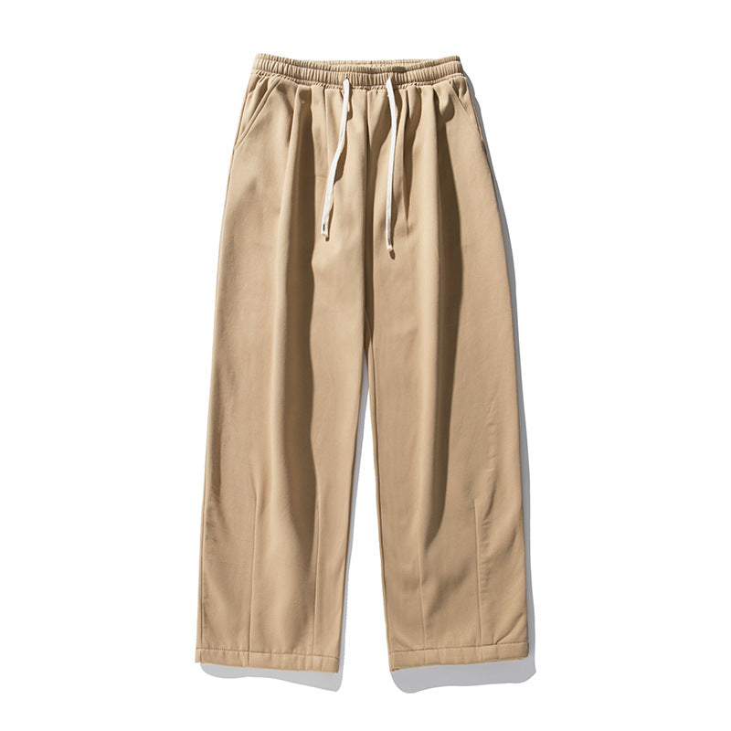 Loose Couple Draping Thickened Sweatpants Forge Maison