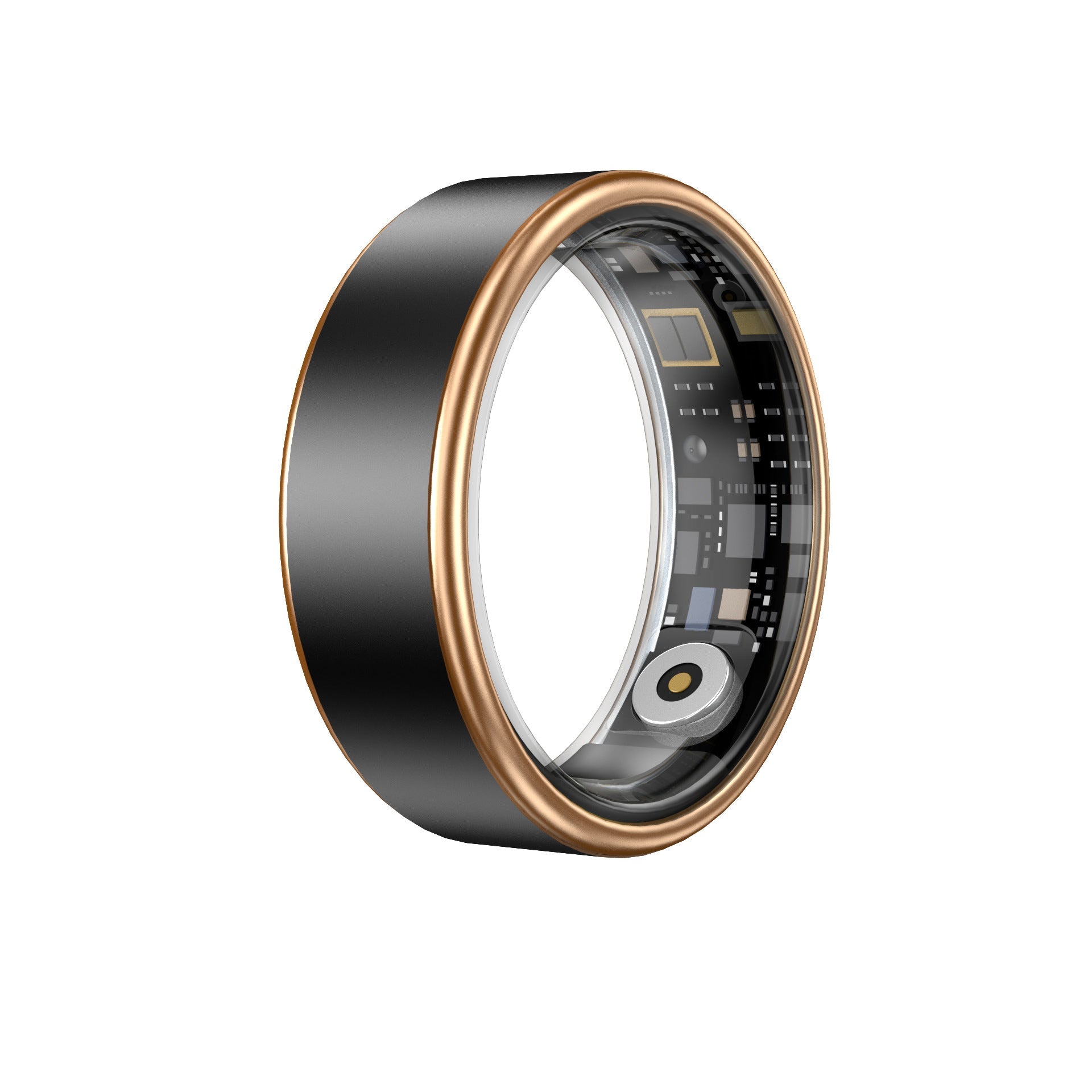 The Minimalist Health Guard: Smart Ring for  Wellness Tracking Forge Maison