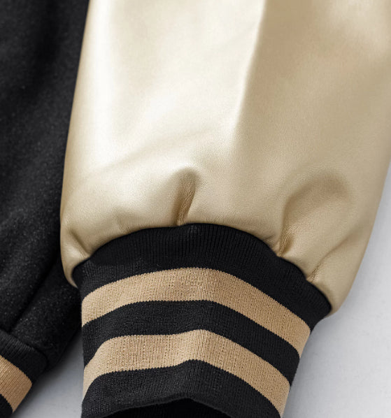 Embroidered Carp Varsity Jacket Forge Maison