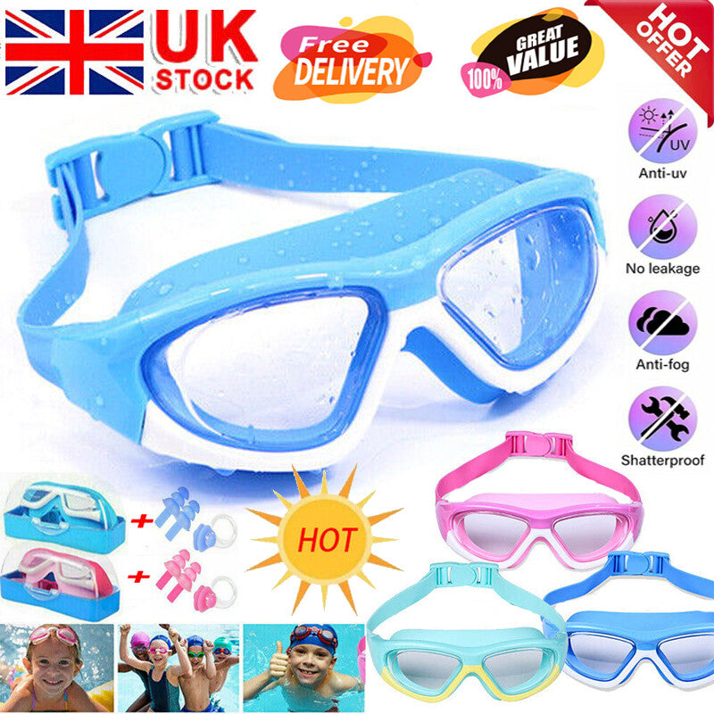 Kids Anti-Fog Swimming Goggles - Comfortable Pool Swim Glasses Forge Maison