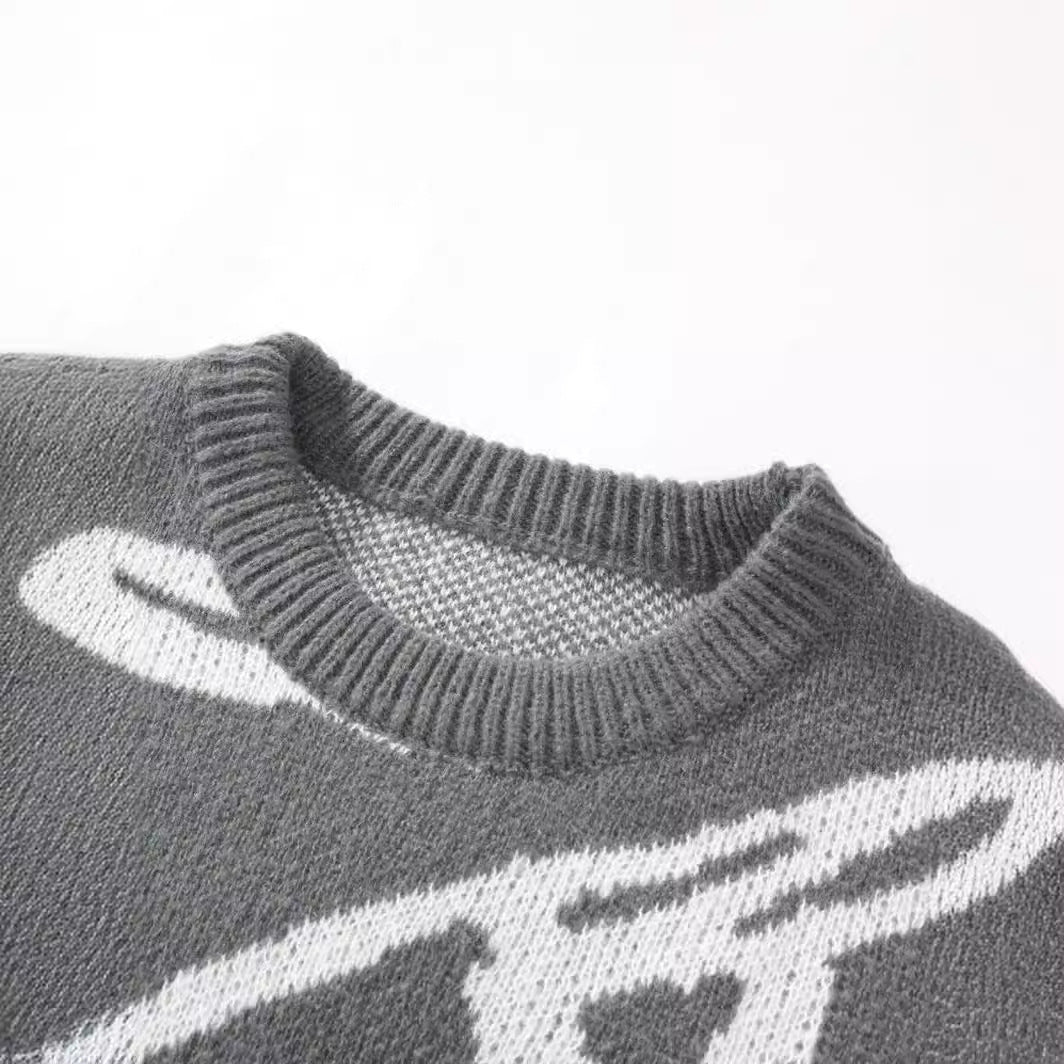 Relaxed Fit Knit Jumper Forge Maison