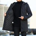 Winter Windbreaker With Thick Hooded Casual Coat Forge Maison